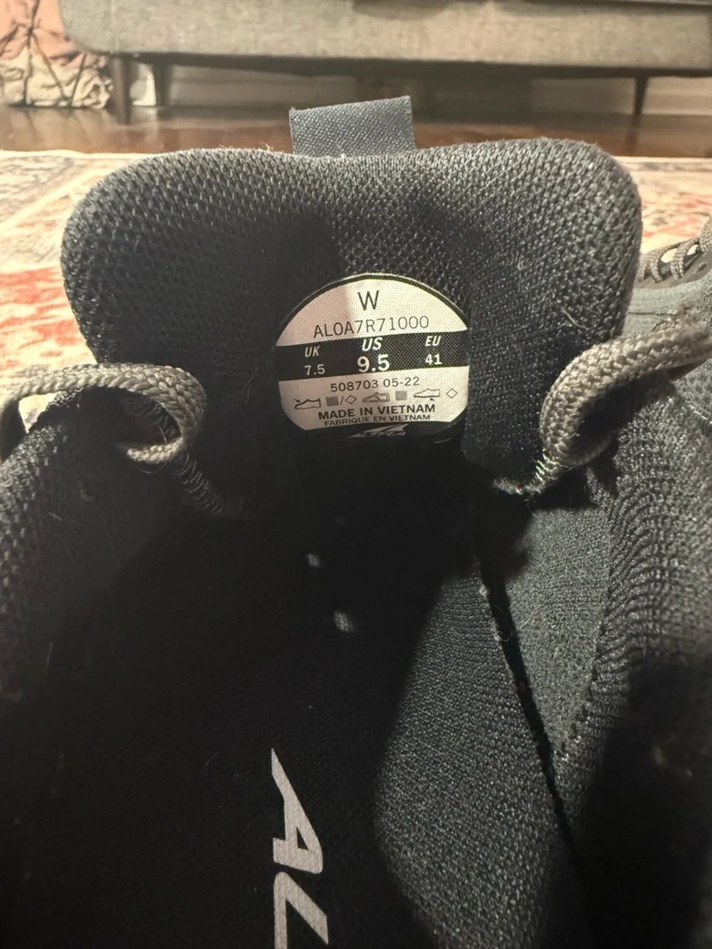 Altra Women’s Escalante 3 - Dark Gray Knit Athletic Running Shoes - size 9.5 - Picture 6 of 6